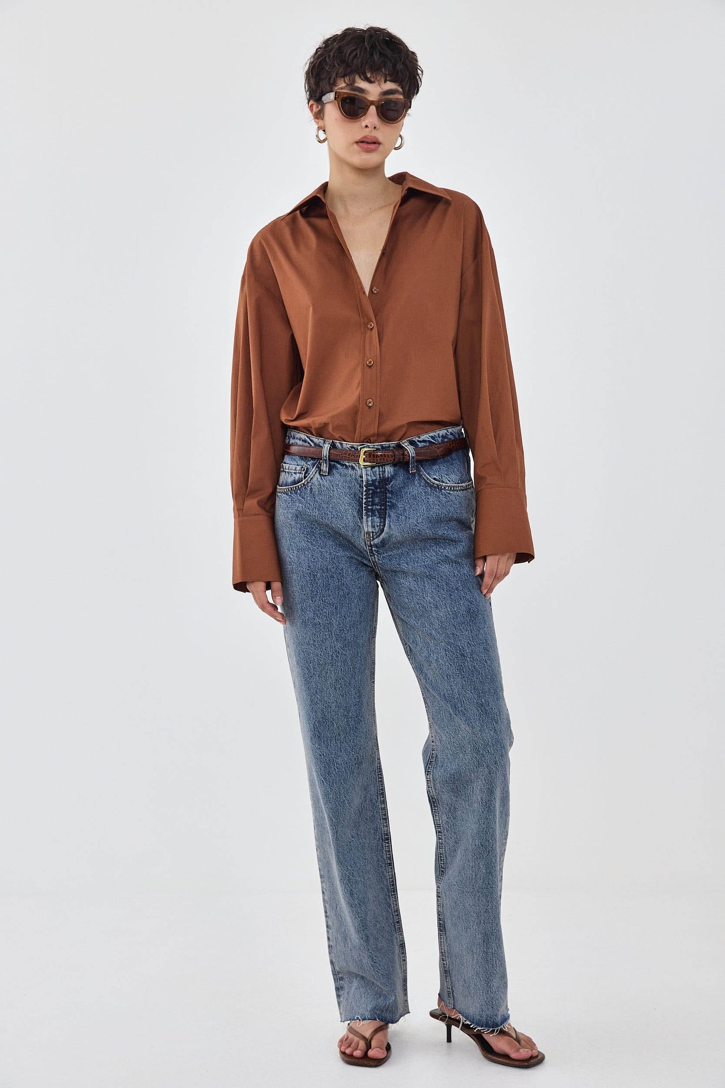 No.10| Low Rise Full Length Denim - Dé Rococo