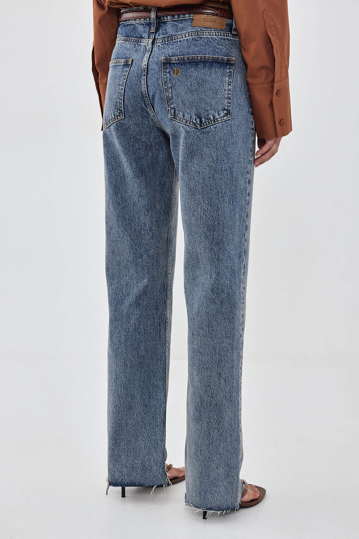 No.10| Low Rise Straight Denim