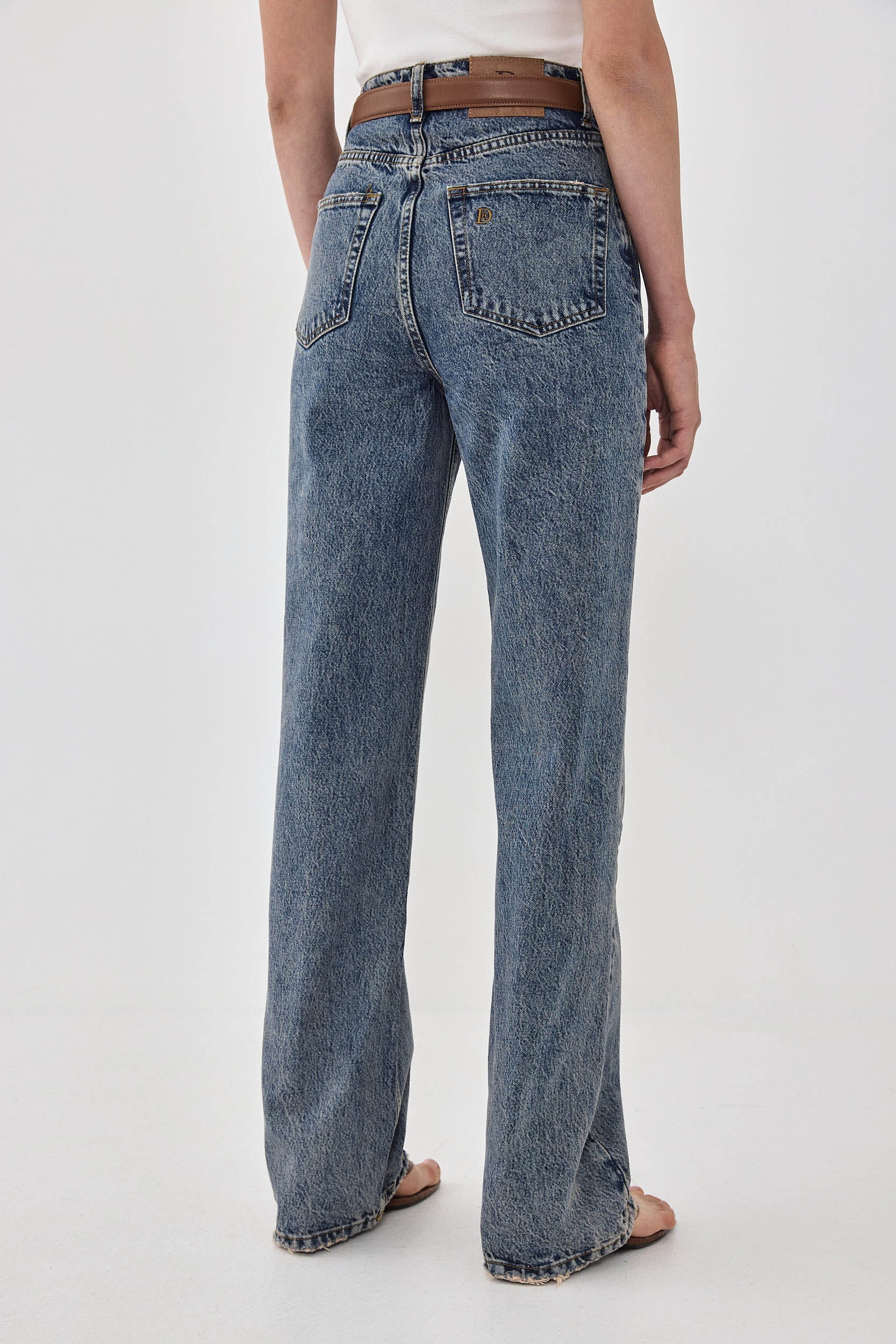 No.8| High Waisted Wide Leg Denim – Dé Rococo