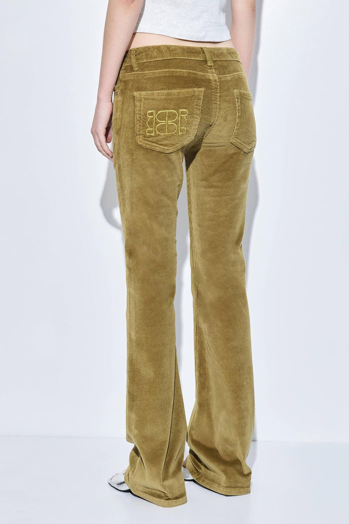 Low Rise Corduroy Bootcut Pants