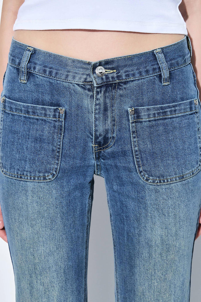 No.17| Mid Rise Bootcut Denim