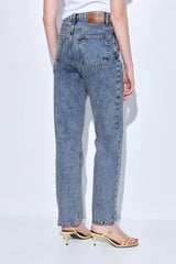 No.6| High Waisted Straight Full Length Denim