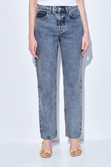 No.6| High Waisted Straight Full Length Denim