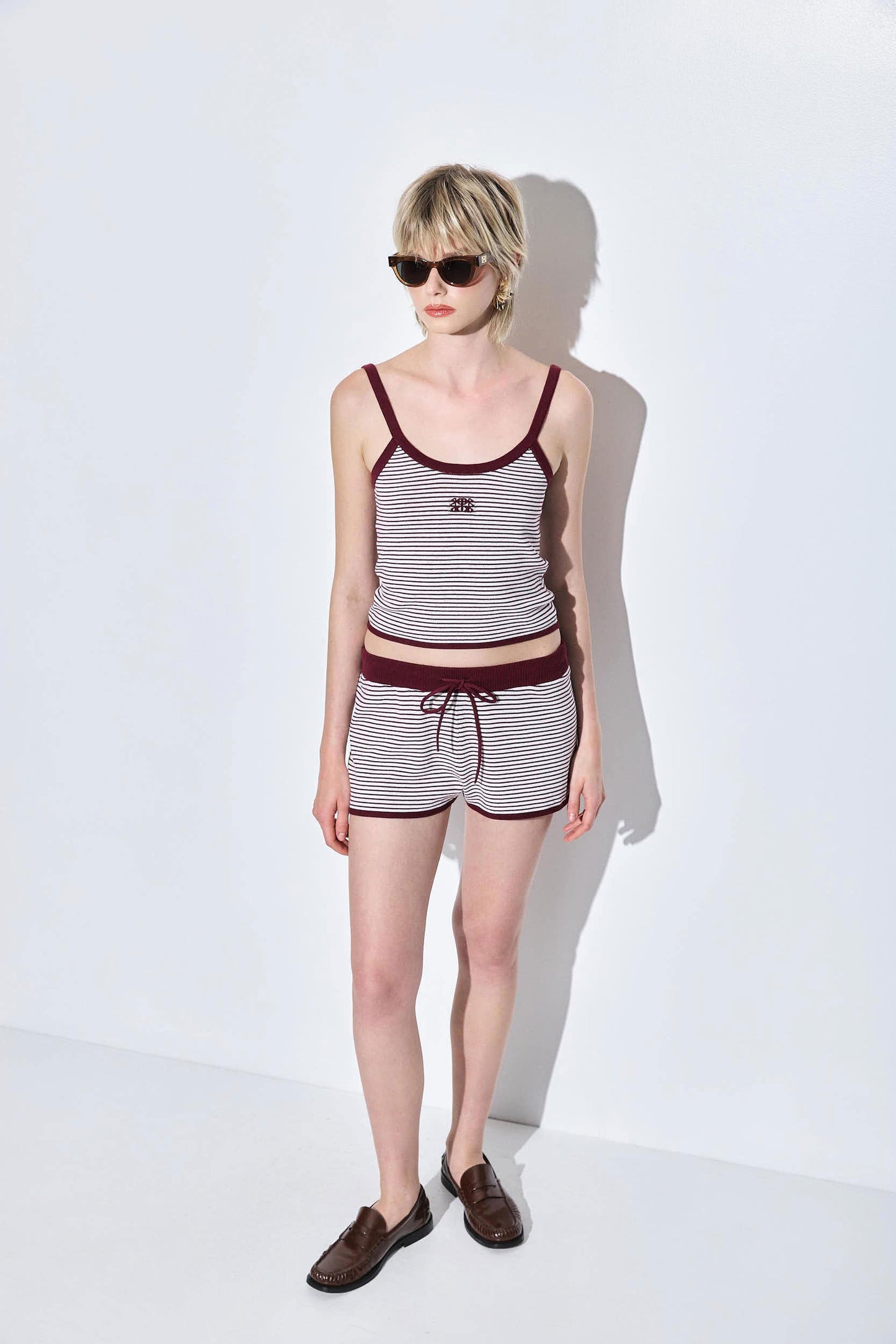 Sporty Knitted Shorts