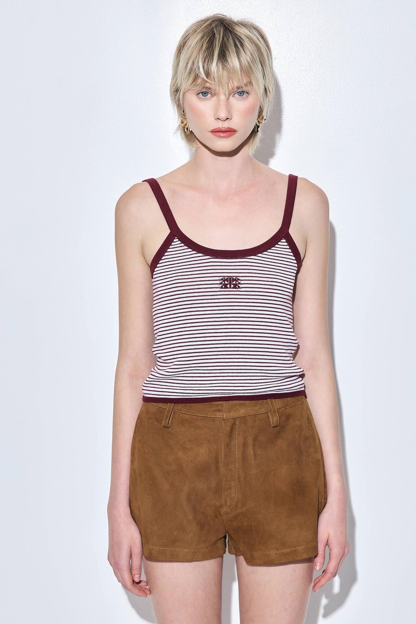 Knitted Sporty Cami Top