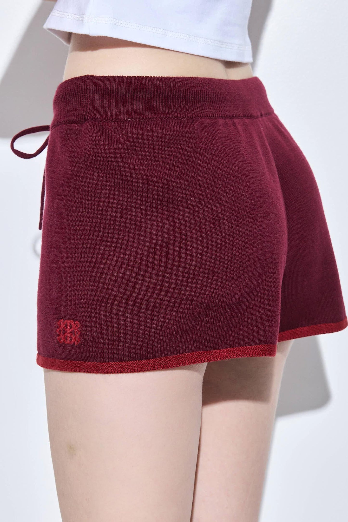 Sporty Knitted Shorts