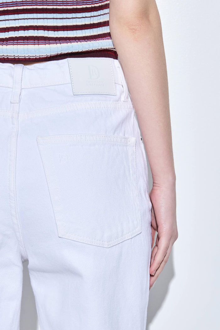 No.6| High Waisted Straight Full Length Denim