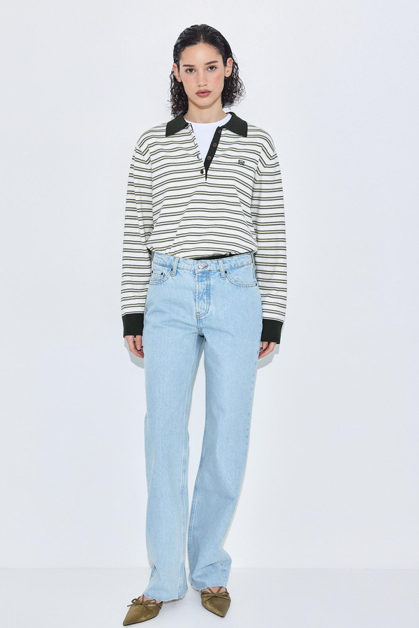 No.10| Low Rise Straight Denim