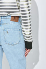 No.10| Low Rise Straight Denim