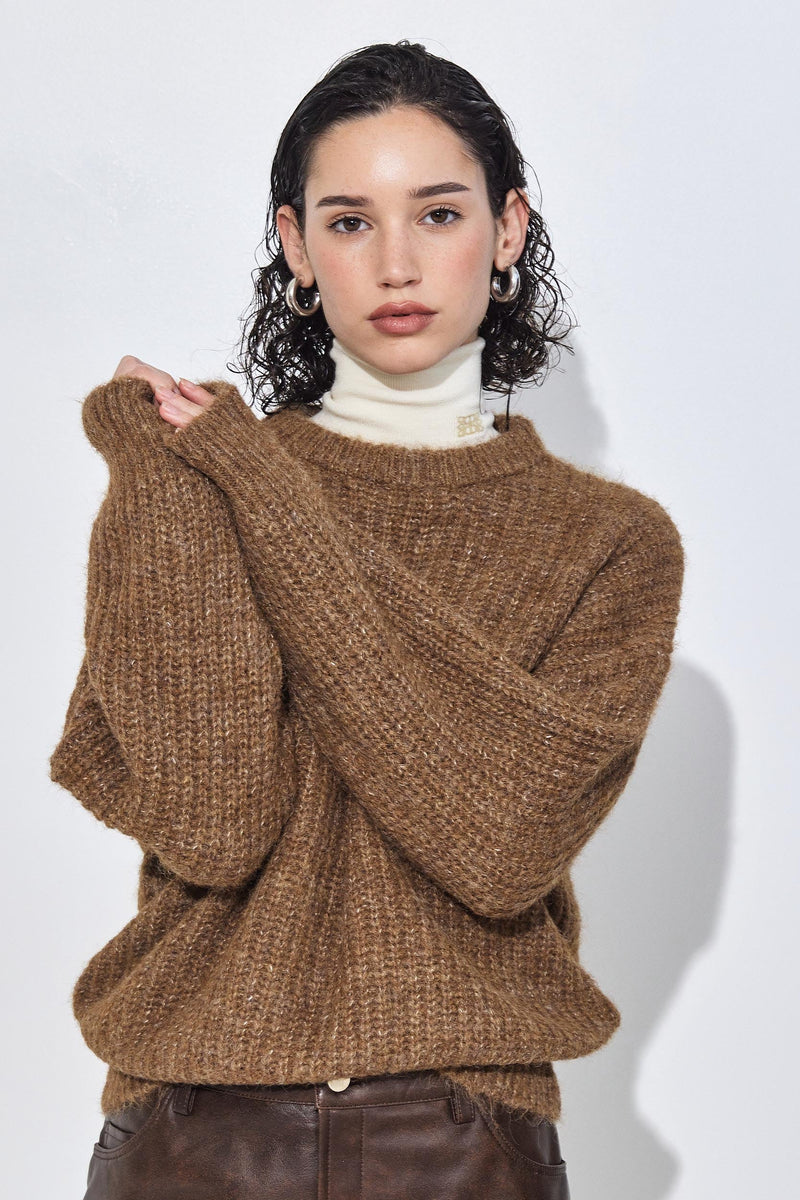 Oversized Fuzzy Sweater