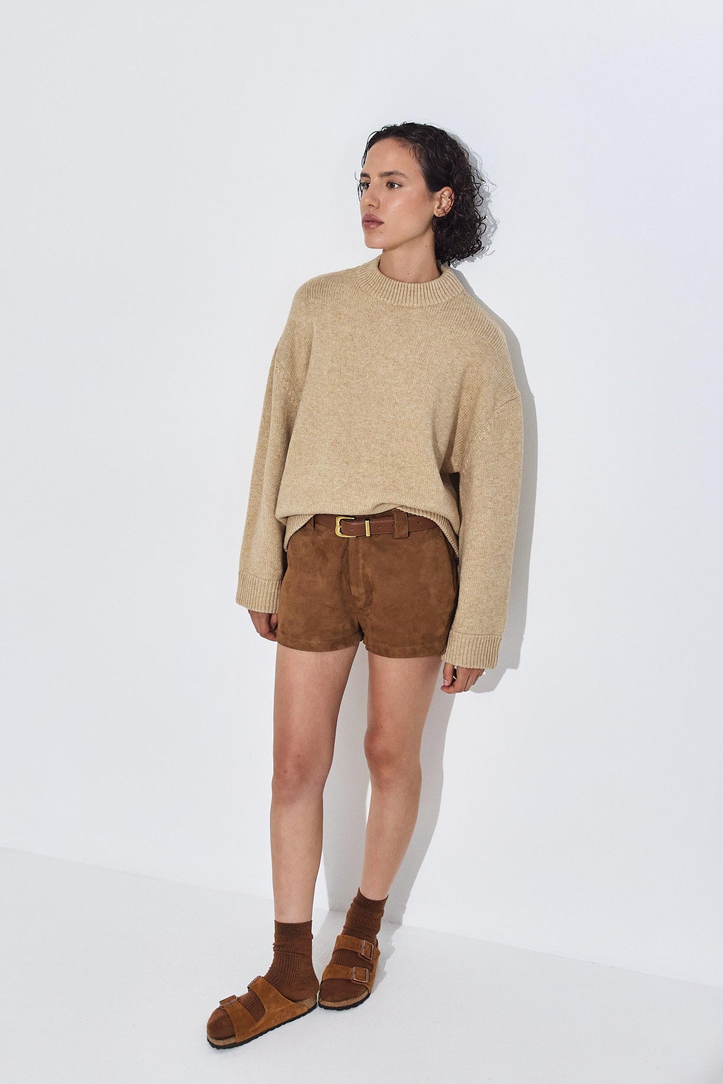 Mockneck Oversized Jumper - Dé Rococo