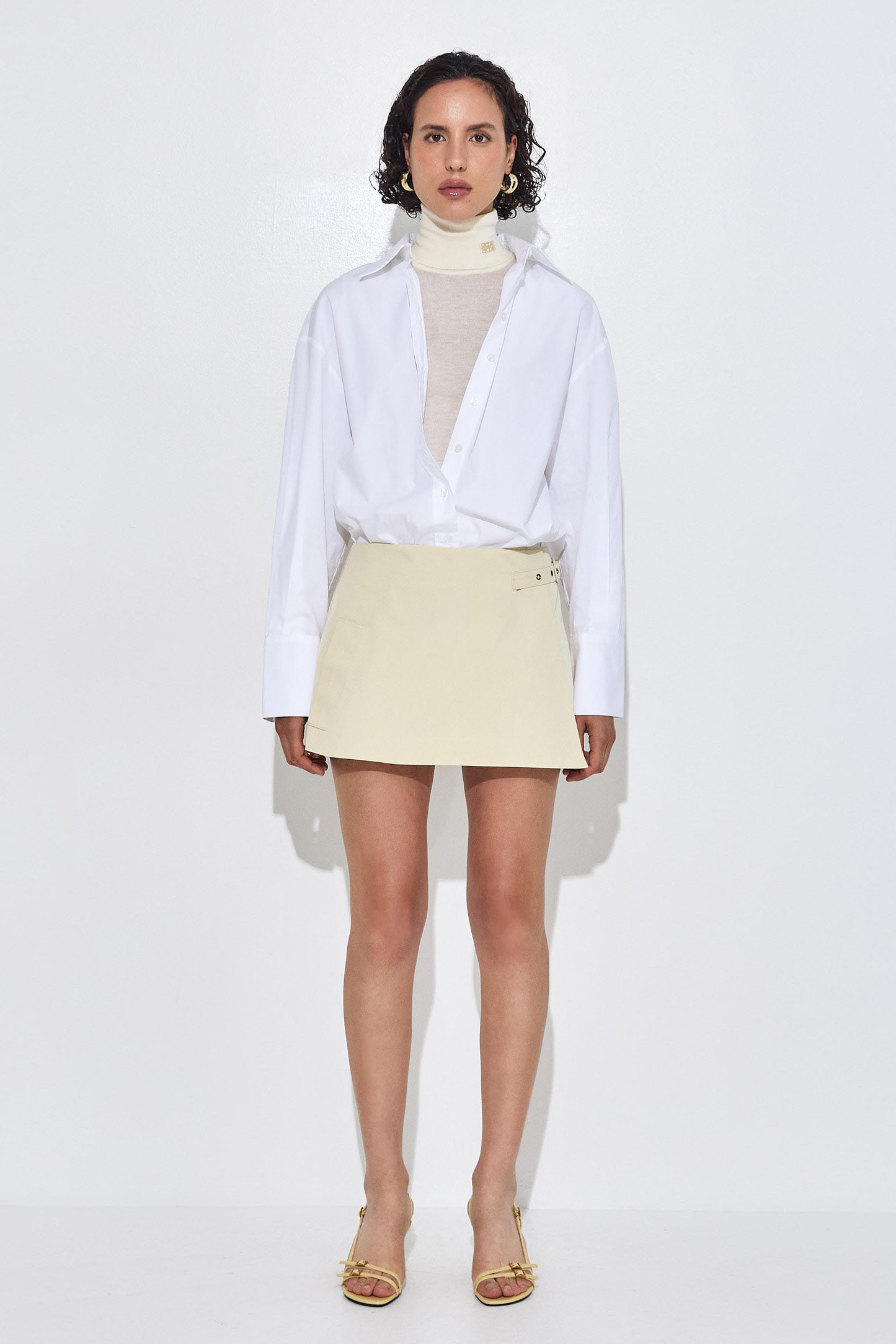 Wrap Mini Skirt