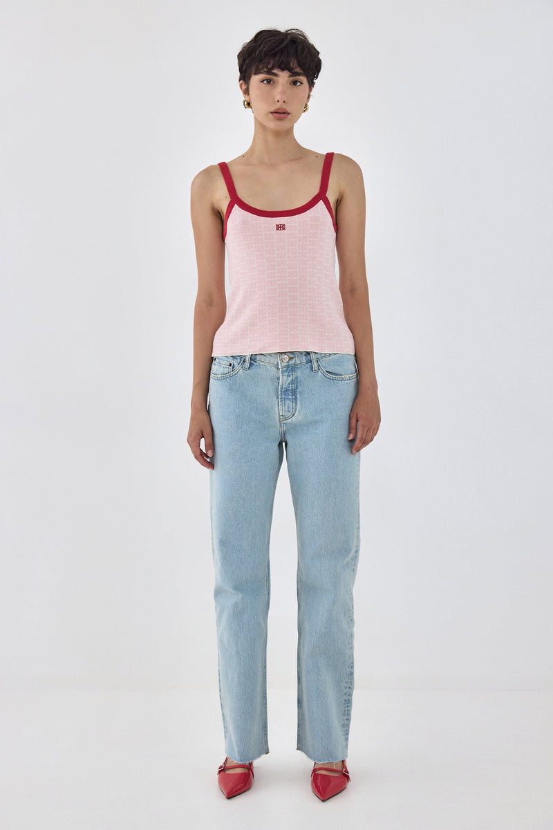 No.10| Low Rise Straight Denim