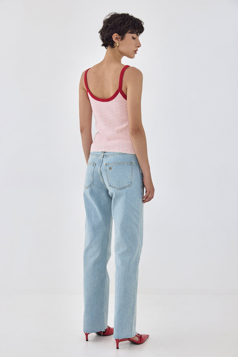 No.10| Low Rise Straight Denim