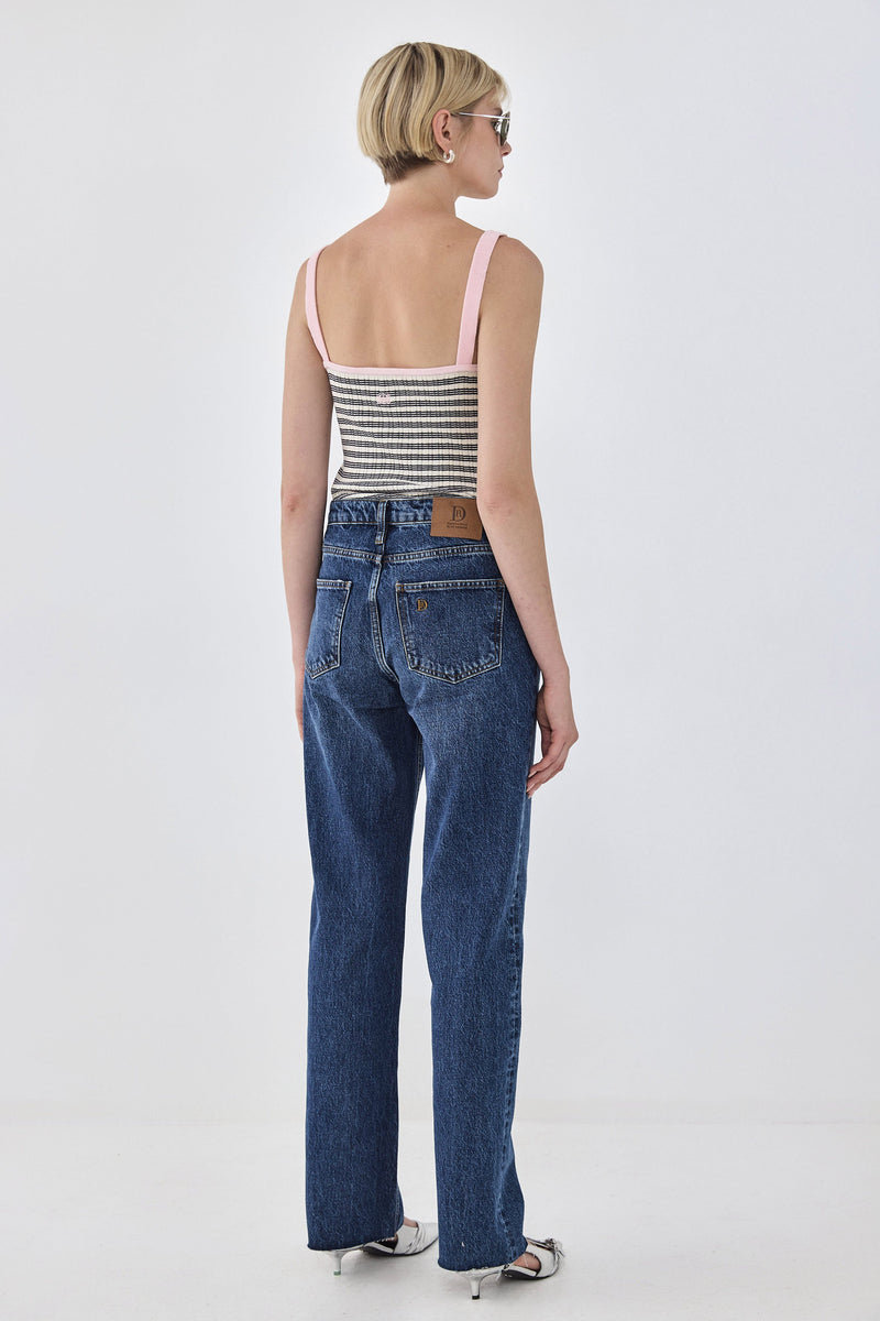 No.10| Low Rise Straight Denim