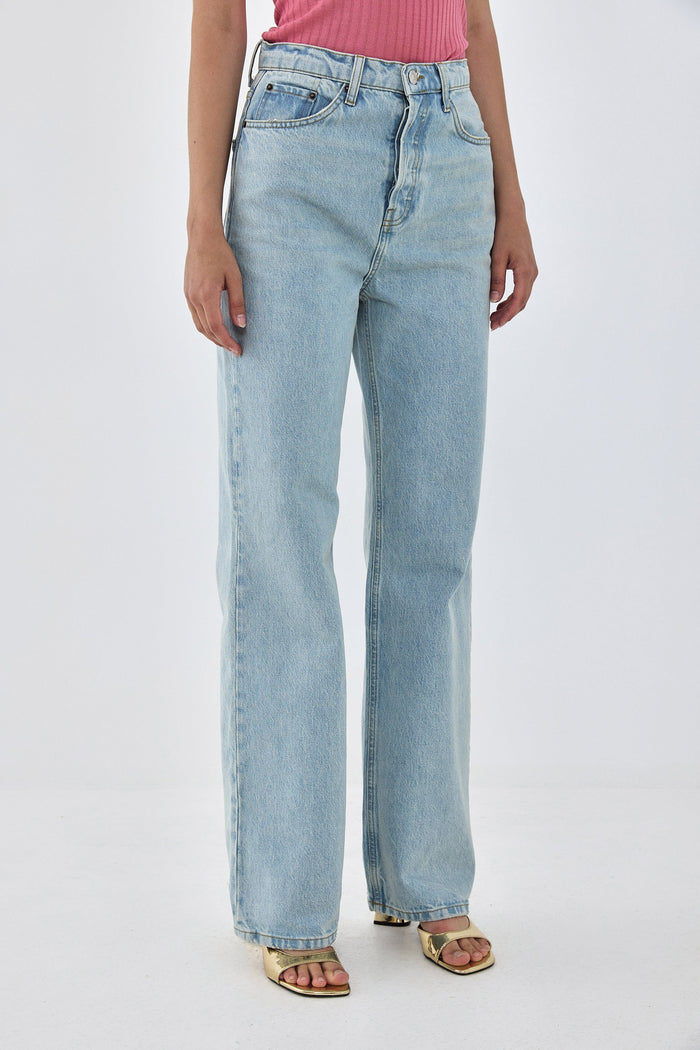 No.8| High Waisted Wide Leg Denim