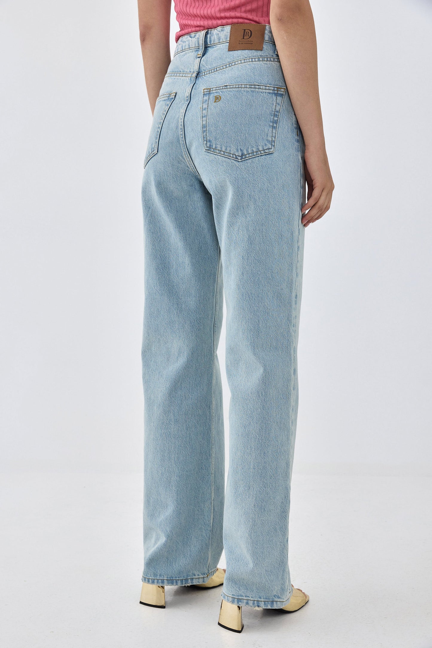No.8| High Waisted Wide Leg Denim - Dé Rococo