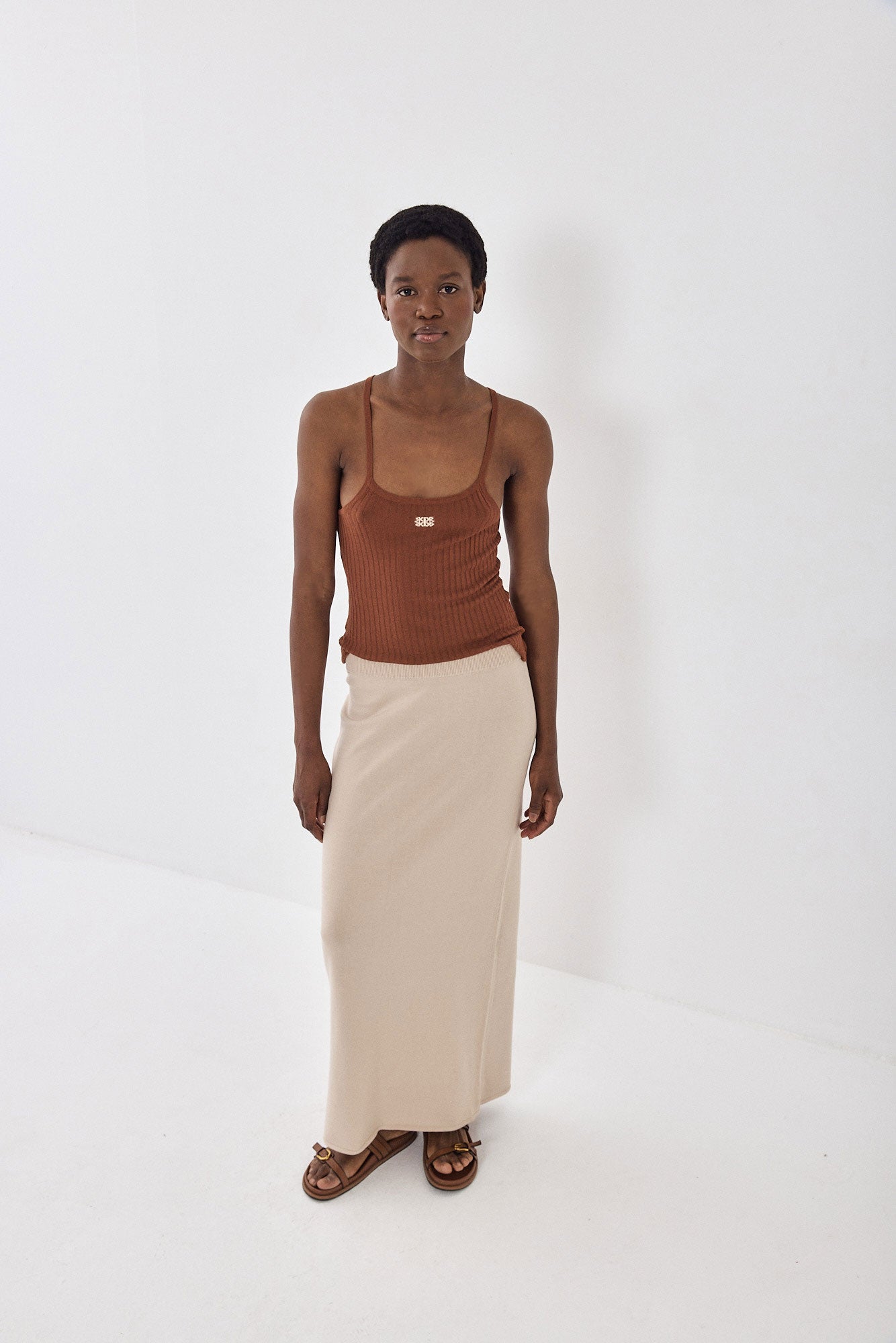 Knitted Maxi Skirt - Dé Rococo