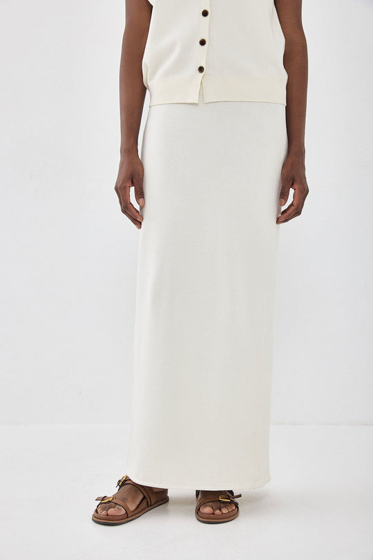 Knitted Maxi Skirt - Dé Rococo