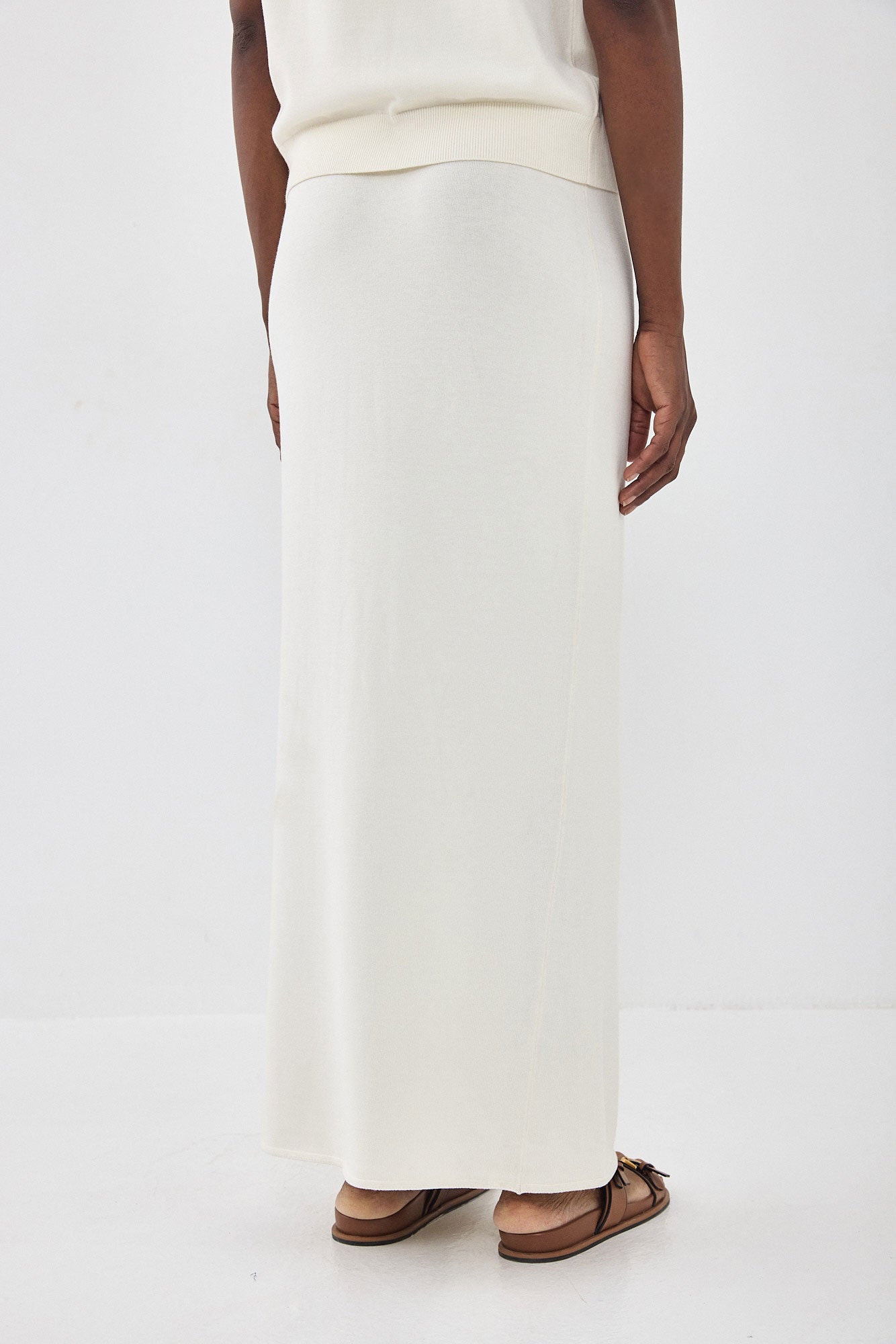 Knitted Maxi Skirt - Dé Rococo