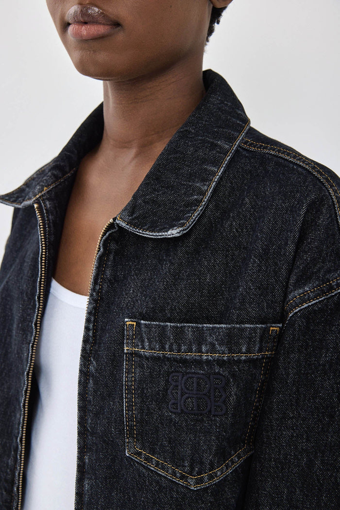 Fitted Denim Jacket