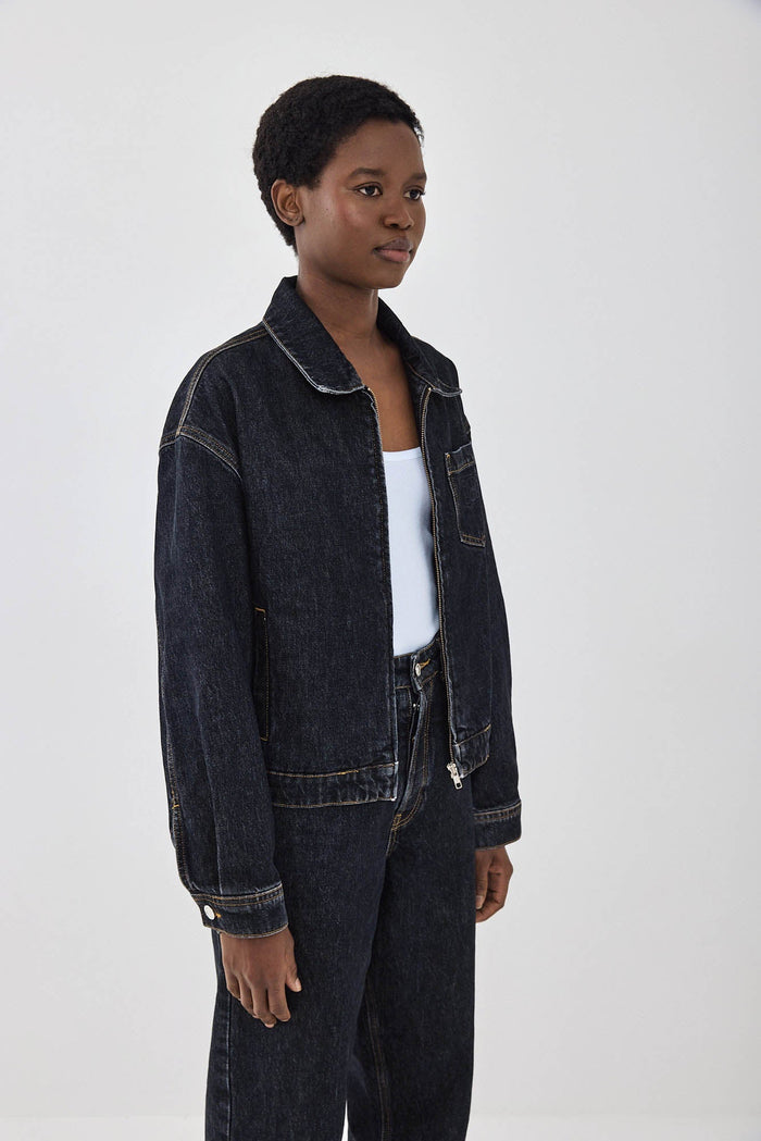 Fitted Denim Jacket