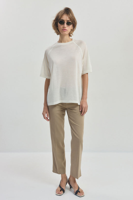 Oversized Merino Wool T Shirt