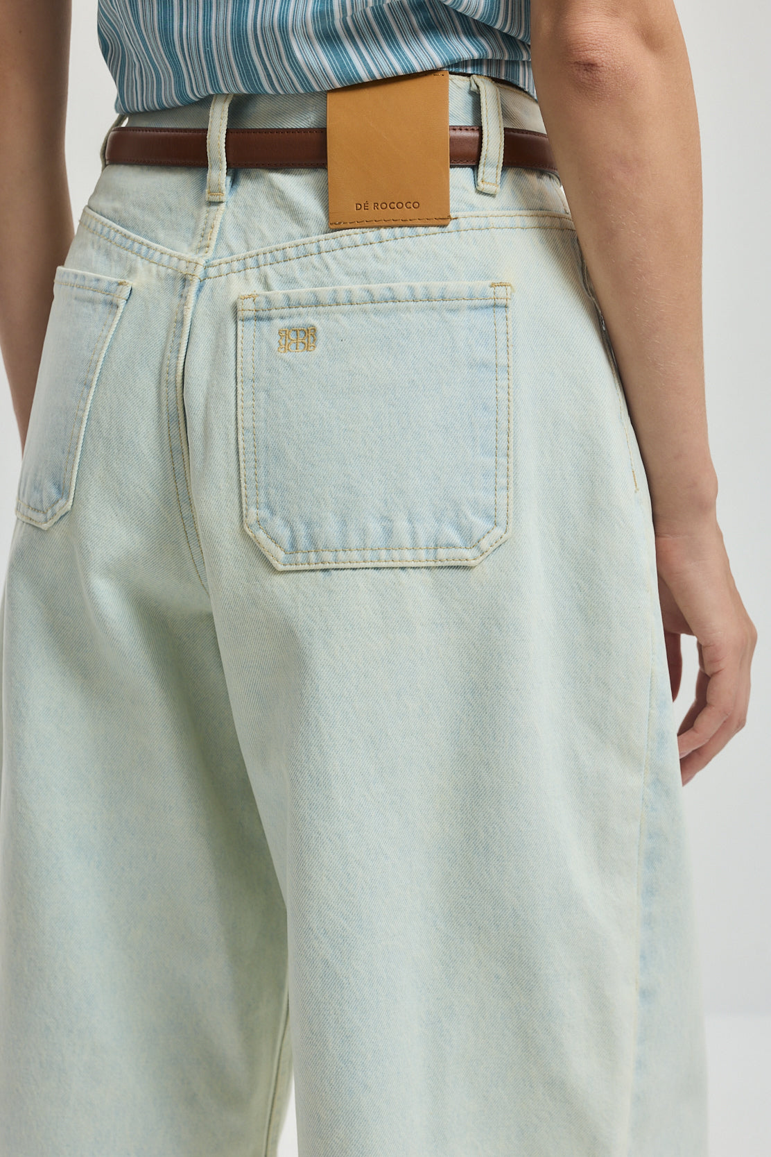 Wide Bermuda Shorts