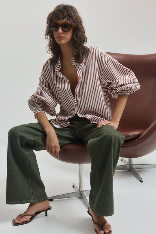 Oversized Volume Sleeve Shirt