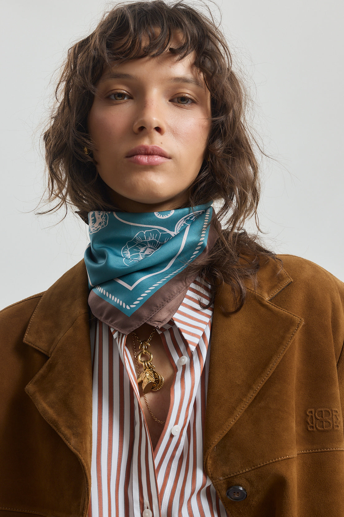 Signature Floral Paisley Scarf