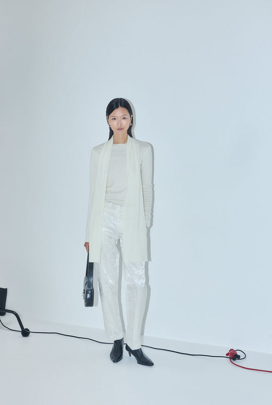Slim Jacquard Pants
