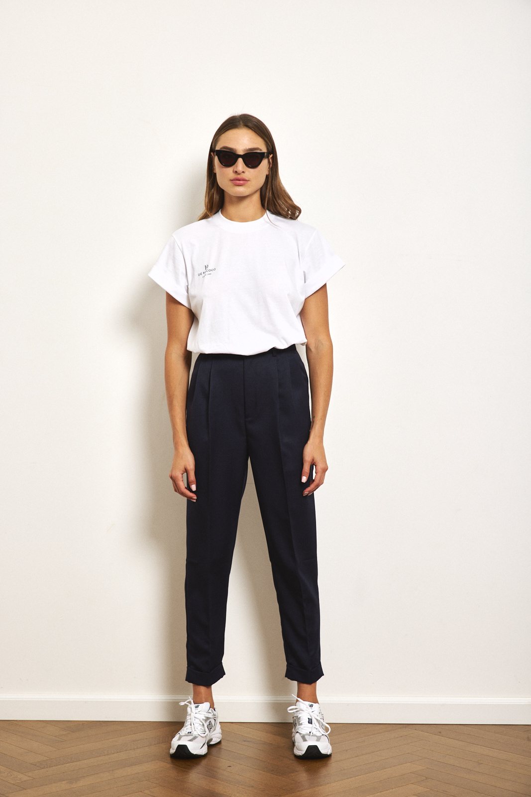 Folded hem Daddy pants