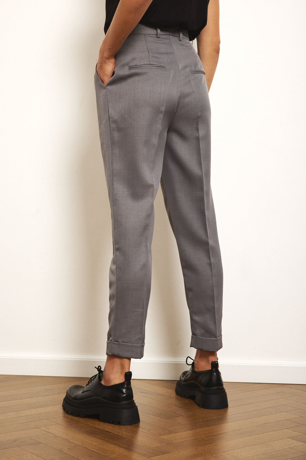 Folded Hem Daddy Pants