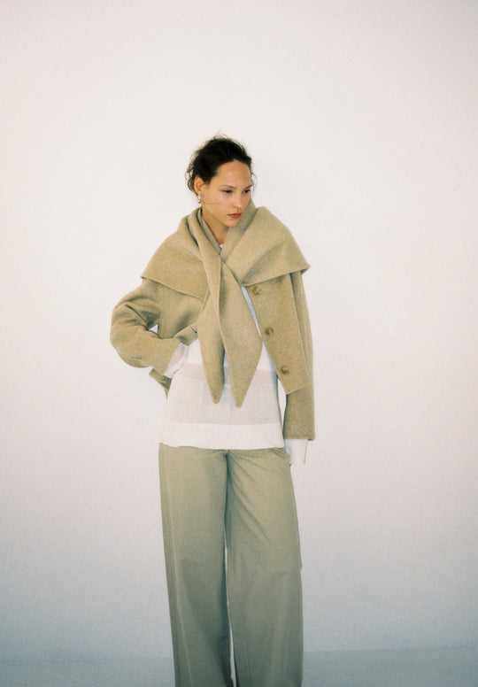 Relaxed Double Wool Jacket