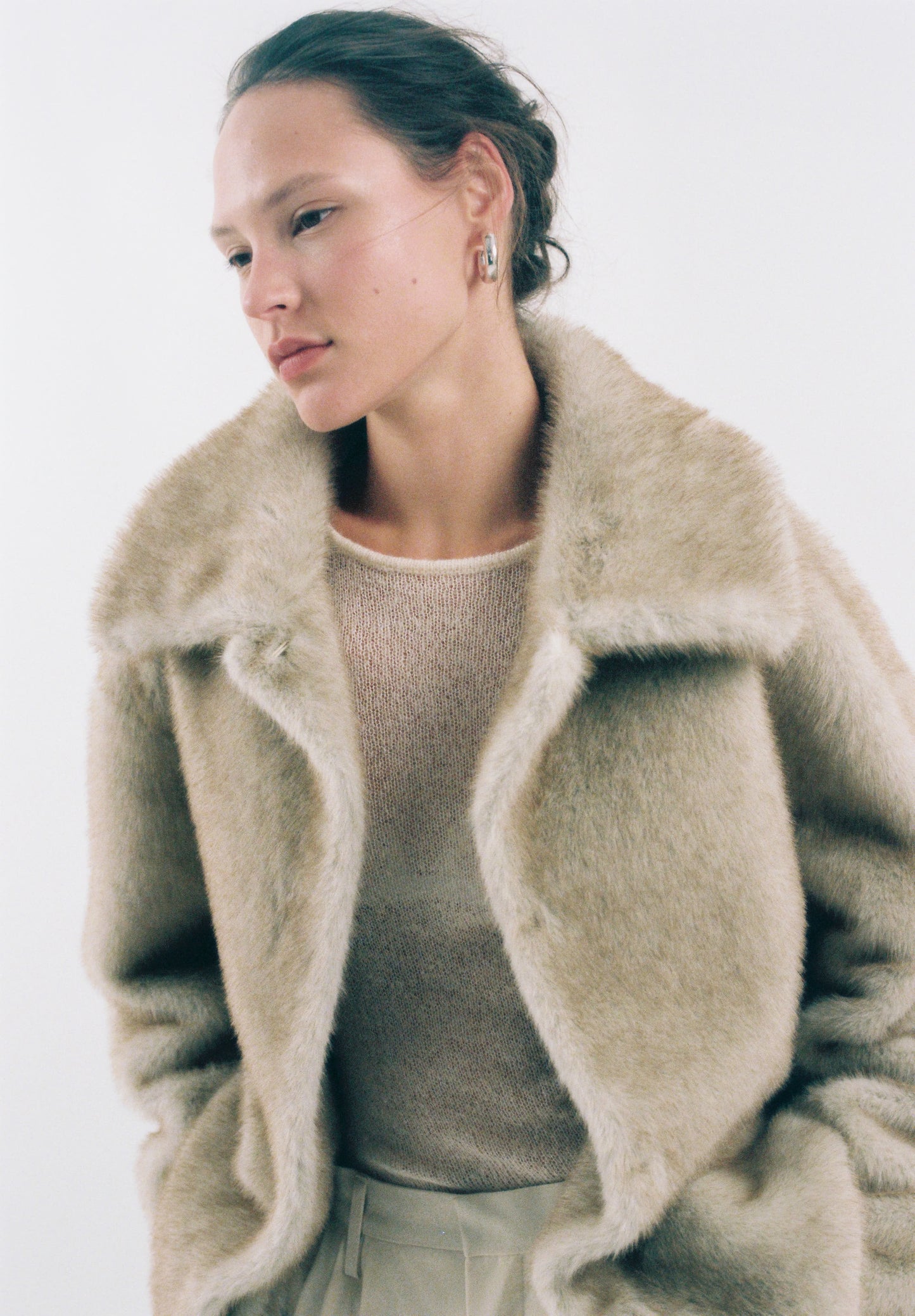 Faux Fur Coat