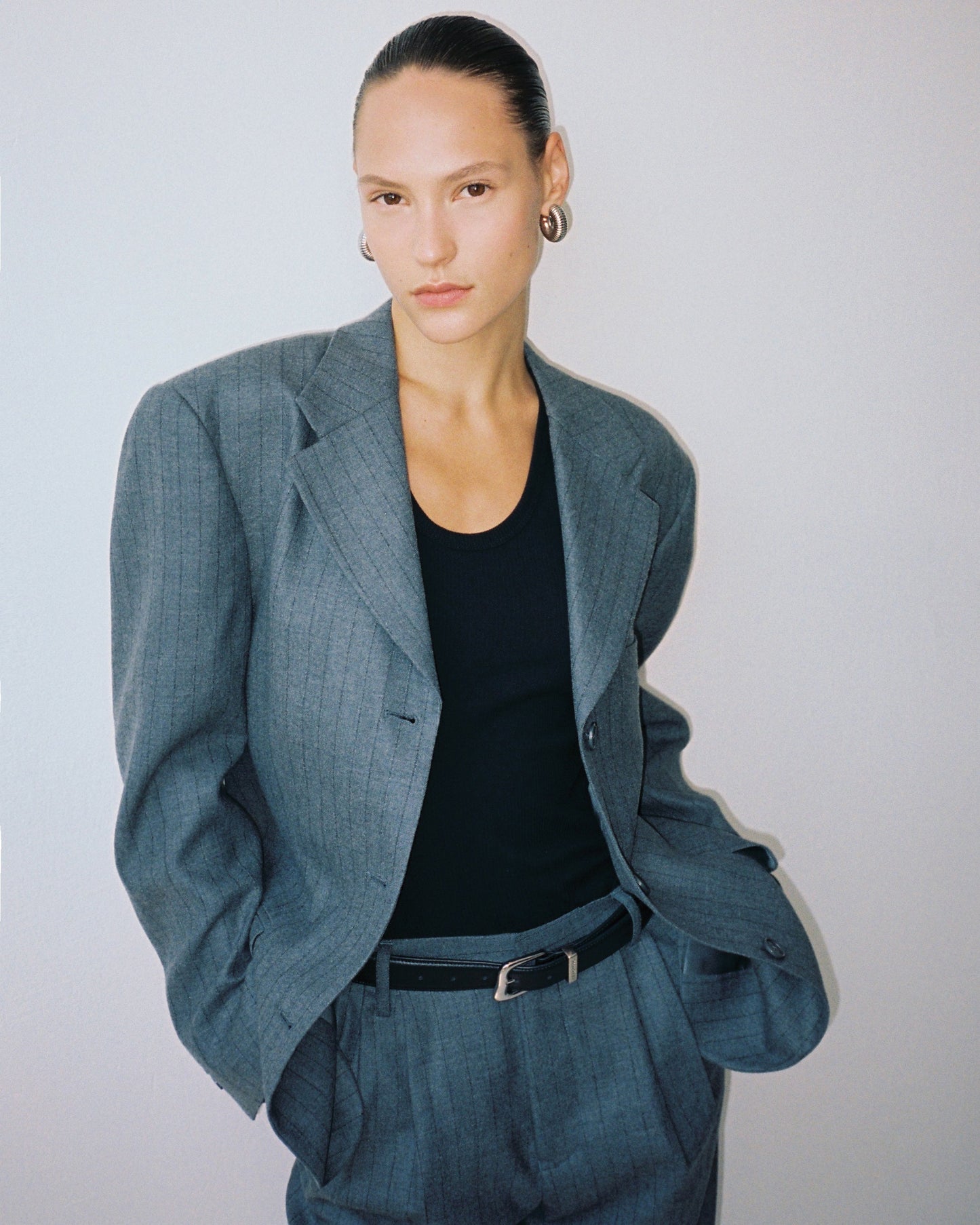 Oversized Wool Daddy Blazer