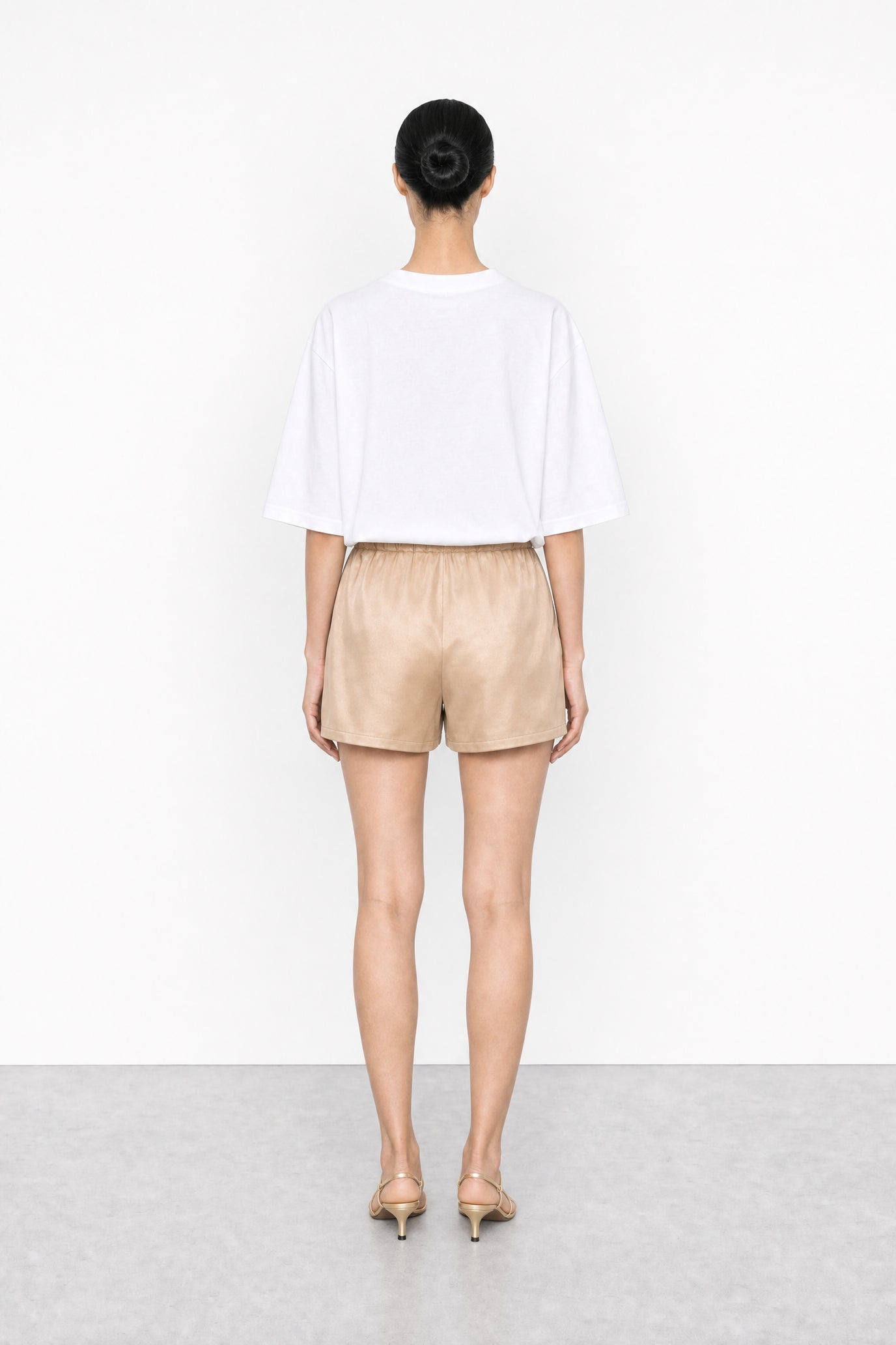 Satin Drawstring Shorts