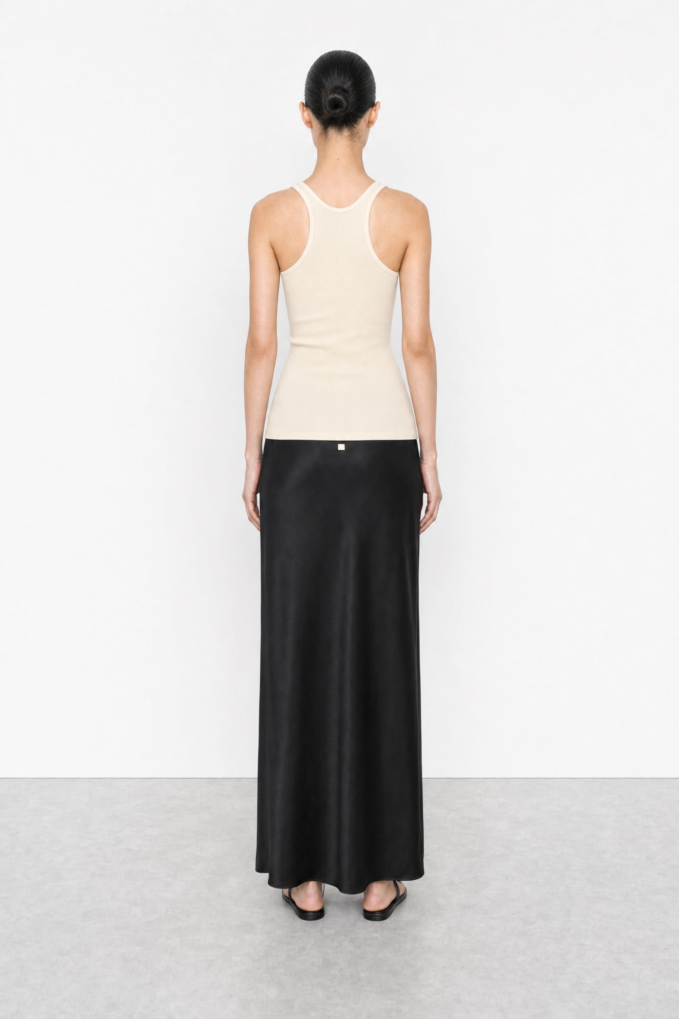 Satin Slip Maxi Skirt