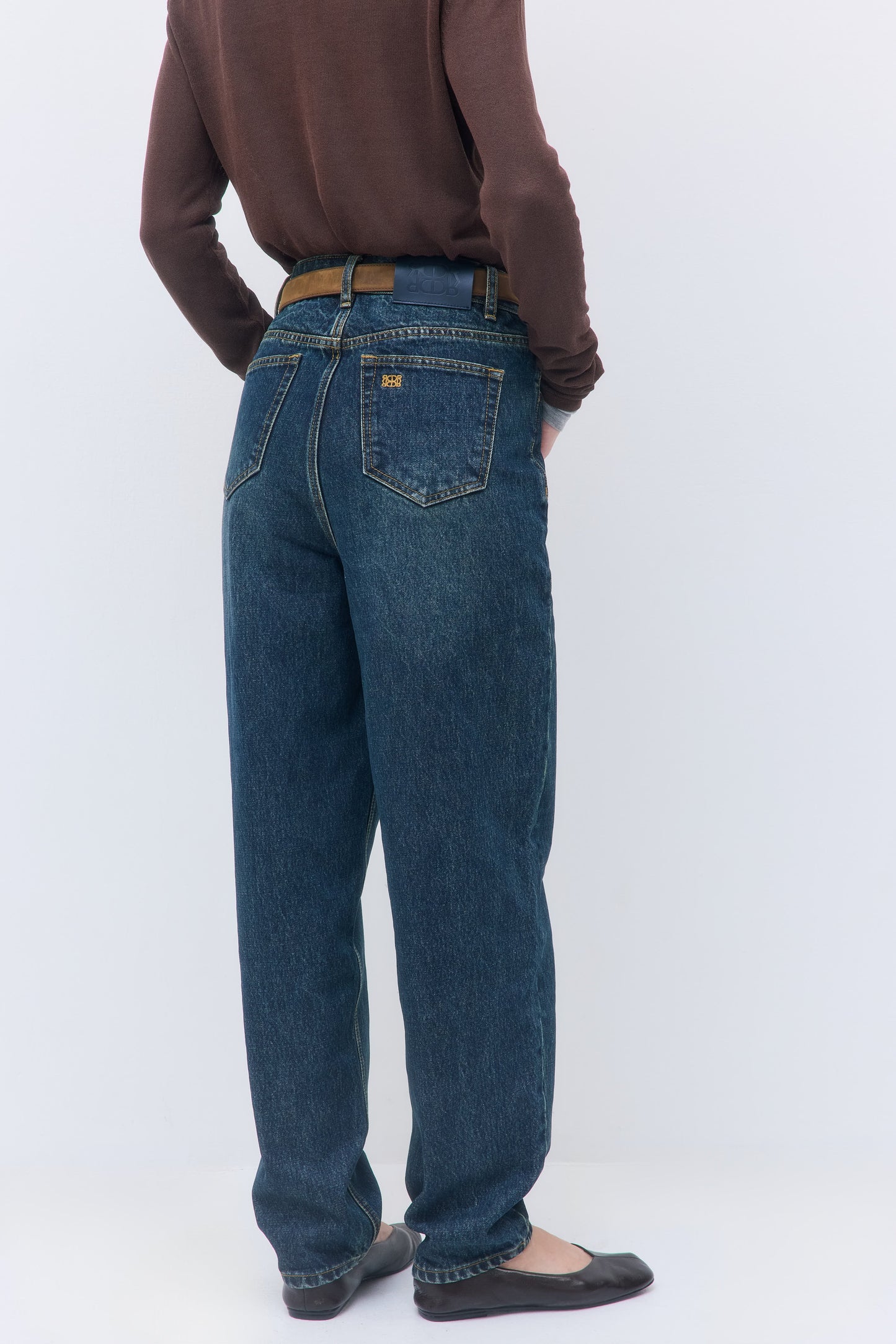 No.13| High Rise Tapered Balloon Denim