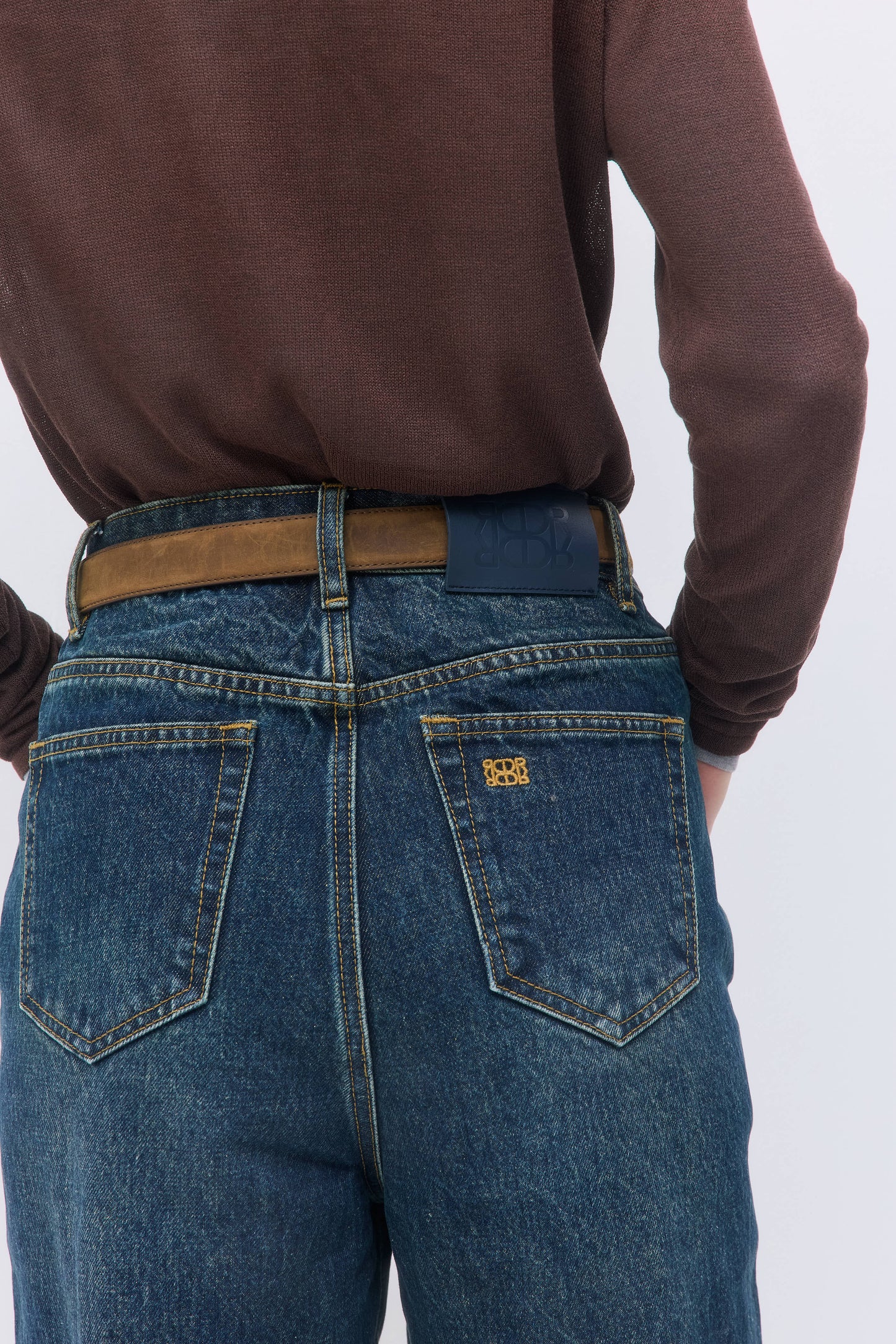 No.13| High Rise Tapered Balloon Denim