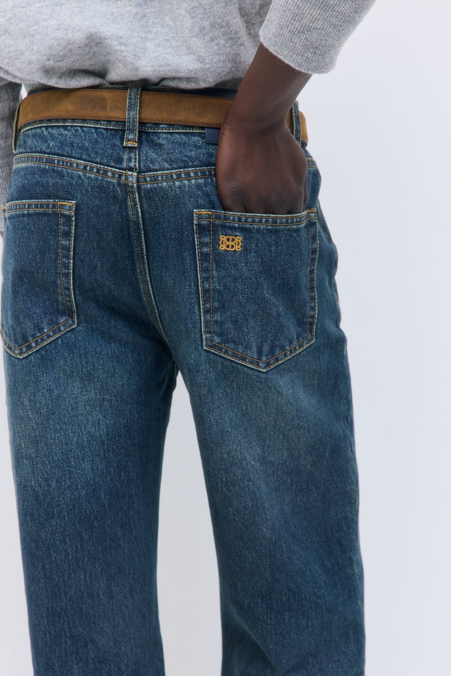 No.11| Mid Rise Full Length Baggy Denim