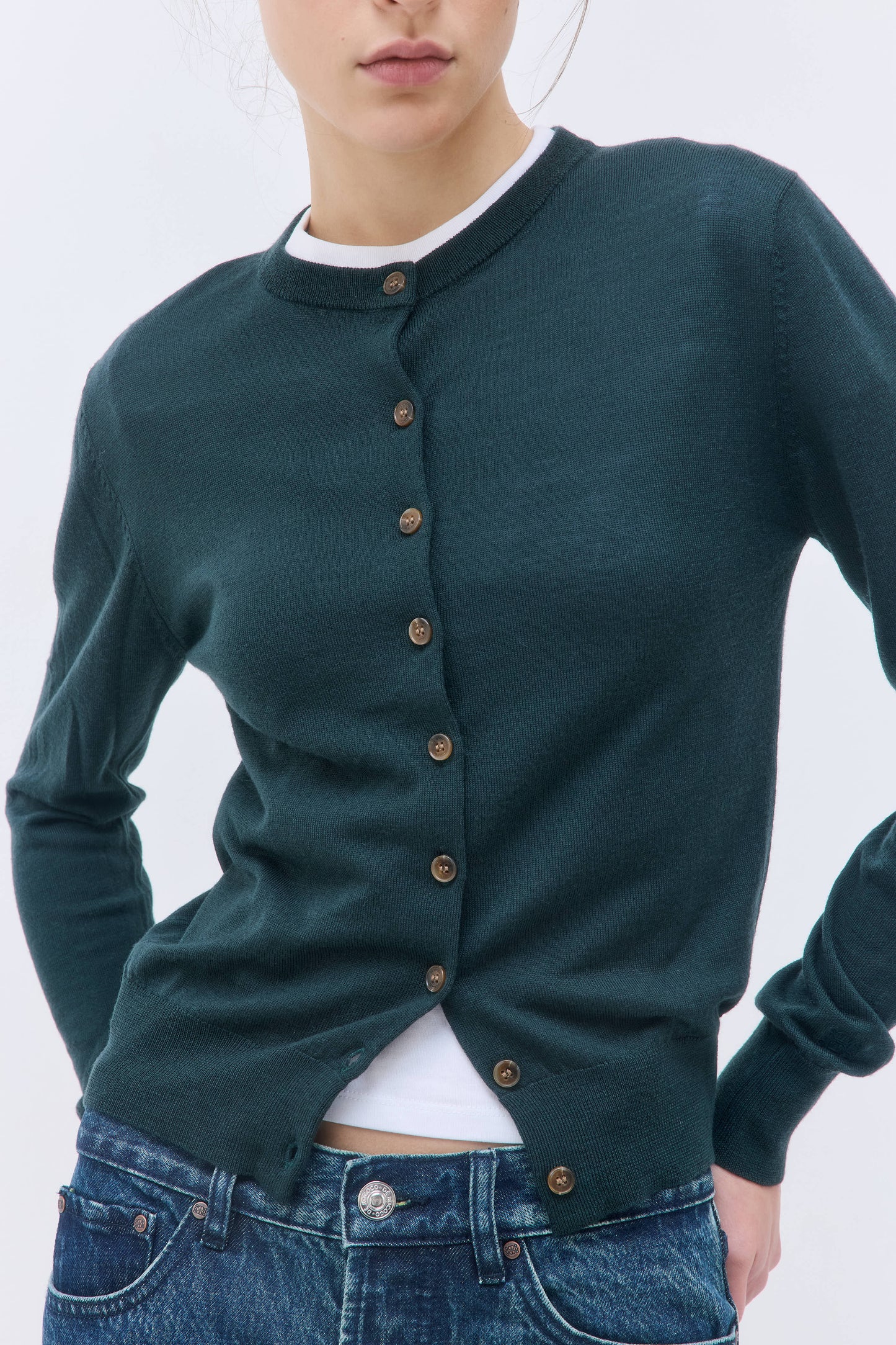 Merino Wool Cardigan