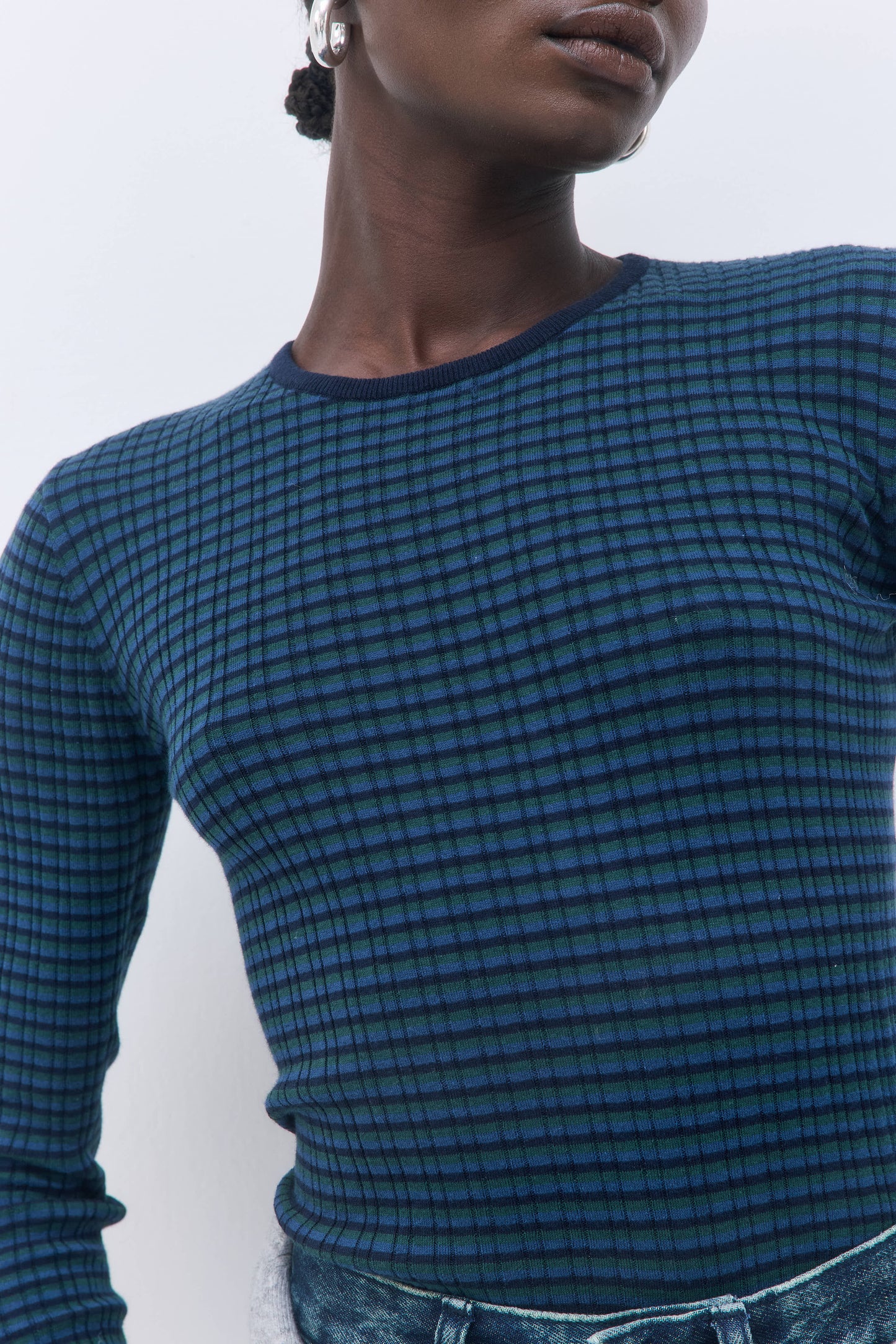 Long Sleeved Ribbed Knit