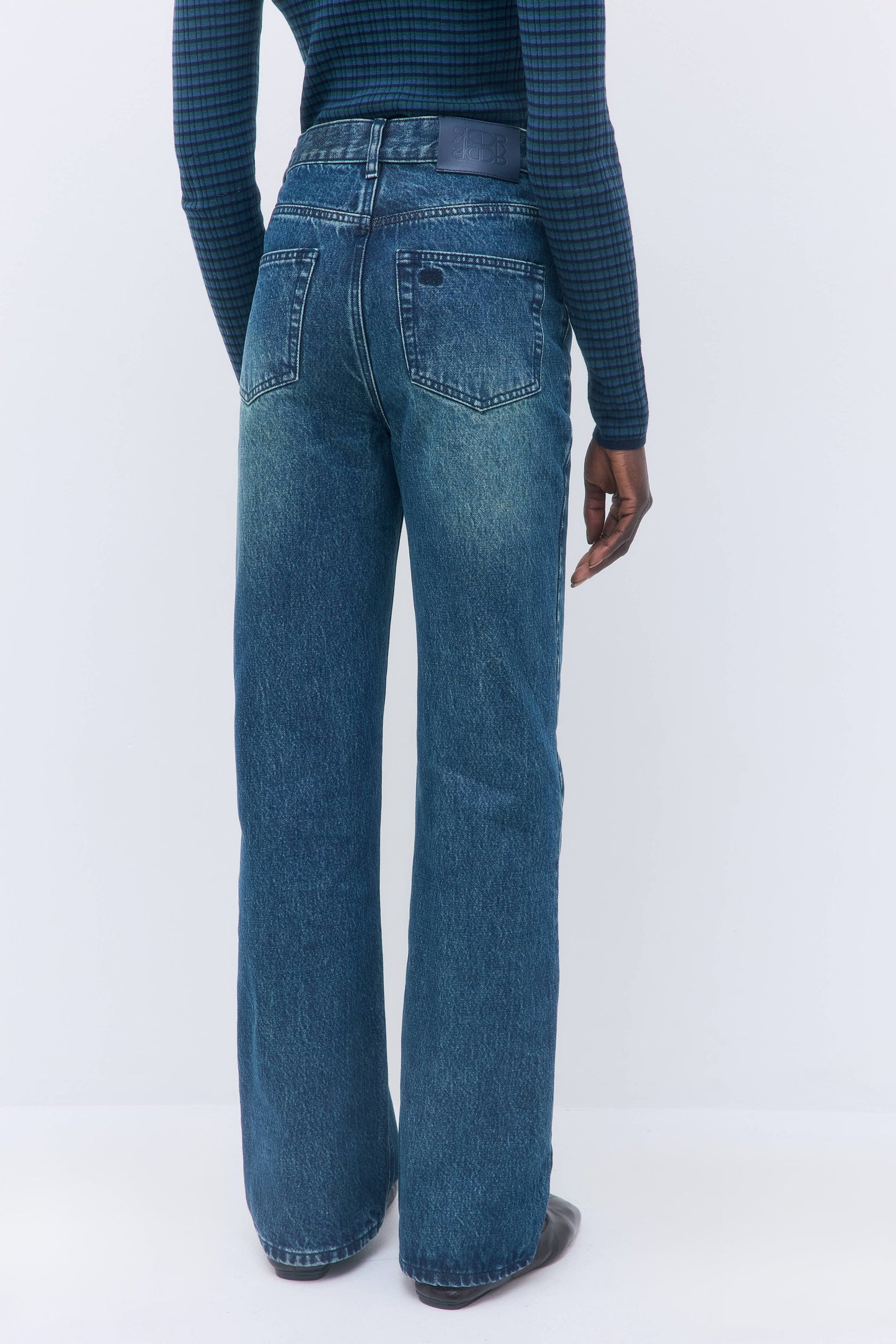 No.8| High Waisted Wide Leg Denim