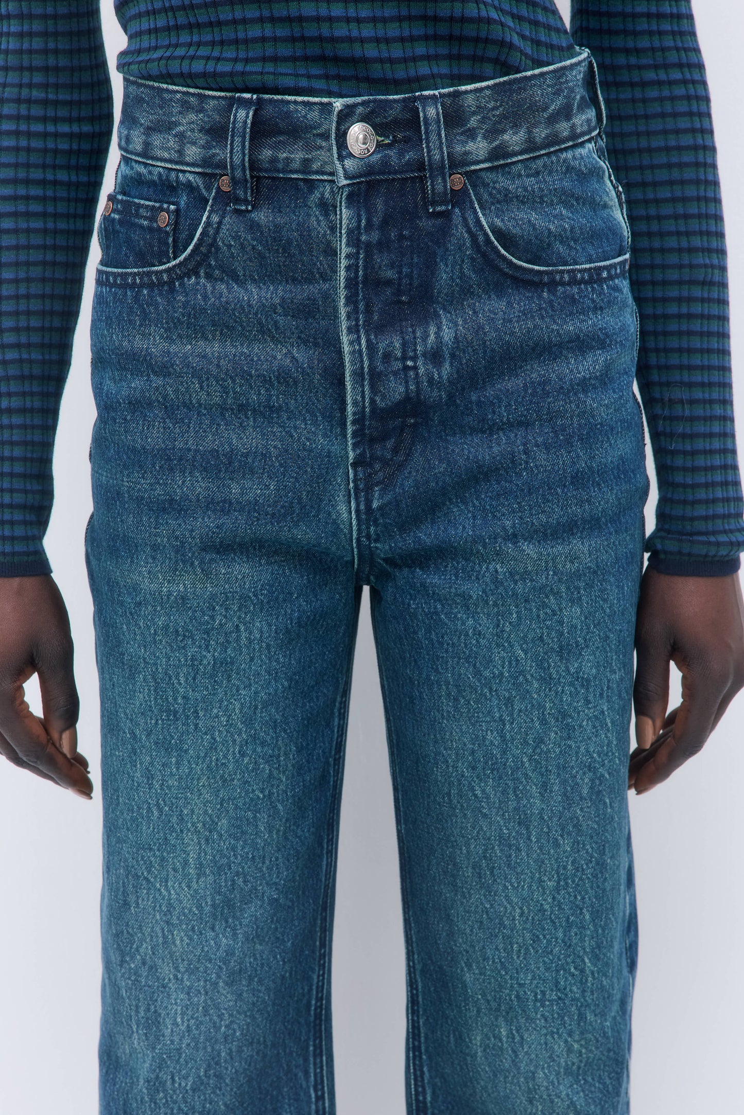 No.8| High Waisted Wide Leg Denim