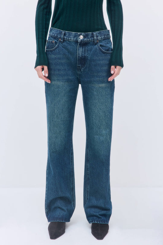 No.11| Mid Rise Full Length Baggy Denim