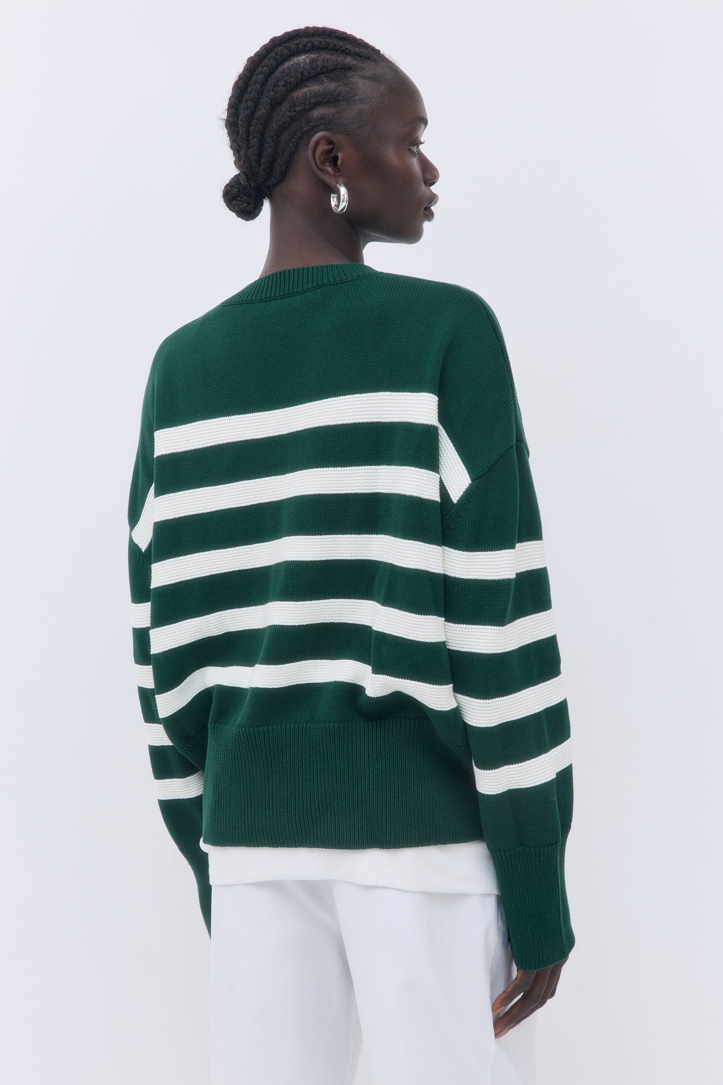 Oversized Striped Sweater