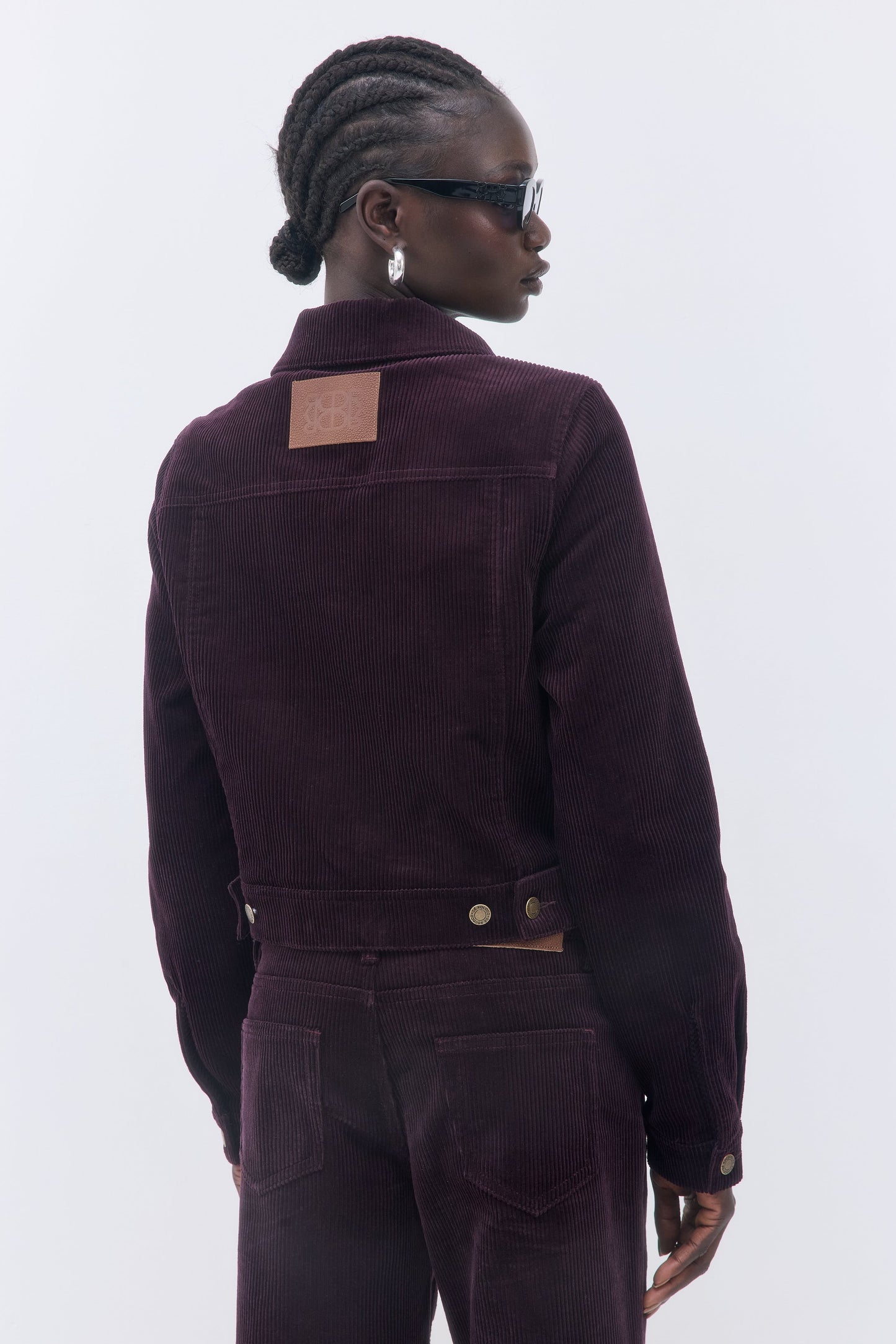 Fitted Corduroy Jacket