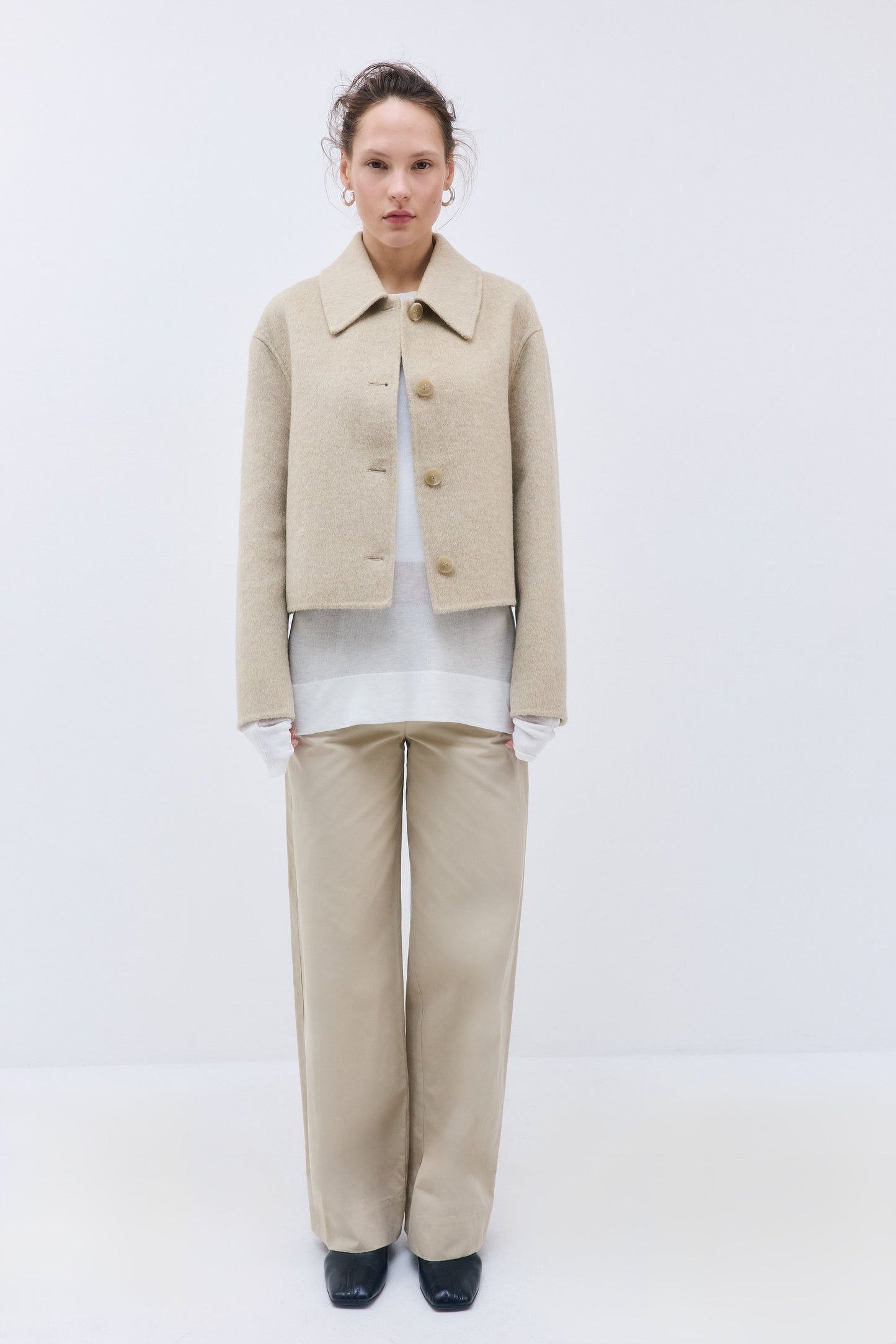 Relaxed Double Wool Jacket