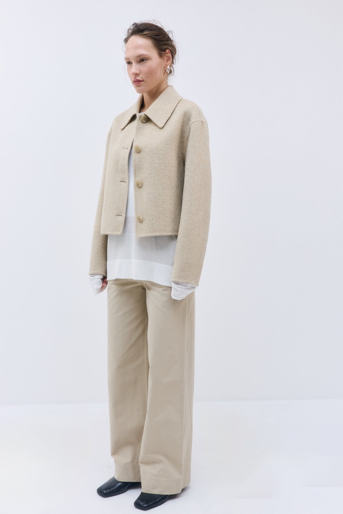 Relaxed Double Wool Jacket